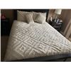 Image 1 : Sealy Queen Size Mattress And Box Spring With Bedding ( Frame Not Included)