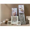 Image 1 : Assorted Seashell And Butterfly Themed Bathroom Decor
