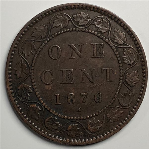 Canadian Large Cent 1876