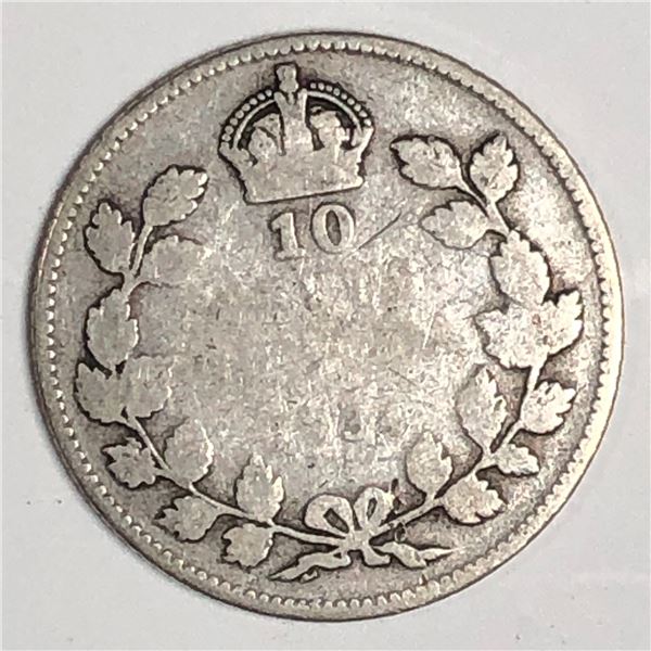 Canadian .10 Cent Dime 1936