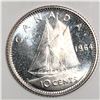 Image 1 : Canadian .10 Cent Dime 1964