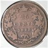 Image 1 : 1888 Queen Victoria 25 Cents