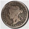 Image 2 : 1901 Queen Victoria 25 Cents