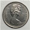 Image 2 : 1973 Queen Elizabeth 25 Cents Large Bust