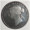 Image 2 : 1871H Queen Victoria 50 Cents  G+