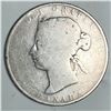 Image 2 : 1894 Queen Victoria 50 Cents  G+