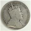 Image 2 : 1902 King Edward VII 50 Cents  VG