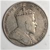 Image 2 : 1902 King Edward VII 50 Cents  VG