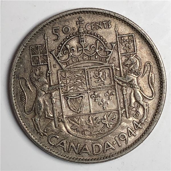 1944 King George VI 50 Cents