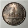 Image 1 : 1939 King George VI Canadian Silver Dollar UNC