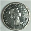 Image 2 : 1956 Queen Elizabeth II Canadian Silver Dollar