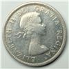 Image 2 : 1957 Queen Elizabeth II Canadian Silver Dollar