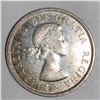 Image 2 : 1960 Queen Elizabeth II Canadian Silver Dollar
