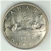 Image 1 : 1960 Queen Elizabeth II Canadian Silver Dollar