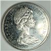 Image 2 : 1965 Queen Elizabeth II Canadian Silver Dollar UNC