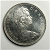 Image 2 : 1966 Queen Elizabeth II Canadian Silver Dollar UNC