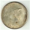 Image 1 : 1967 Queen Elizabeth II Canadian Silver Dollar UNC