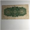 Image 2 : 1923 25 Cent Shinplaster DC-24c Letter H Campbell/Clark