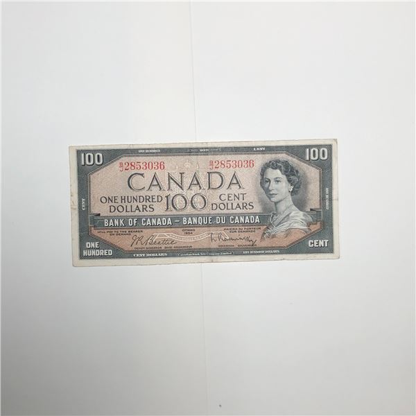 1-1954 100 Dollar Bill