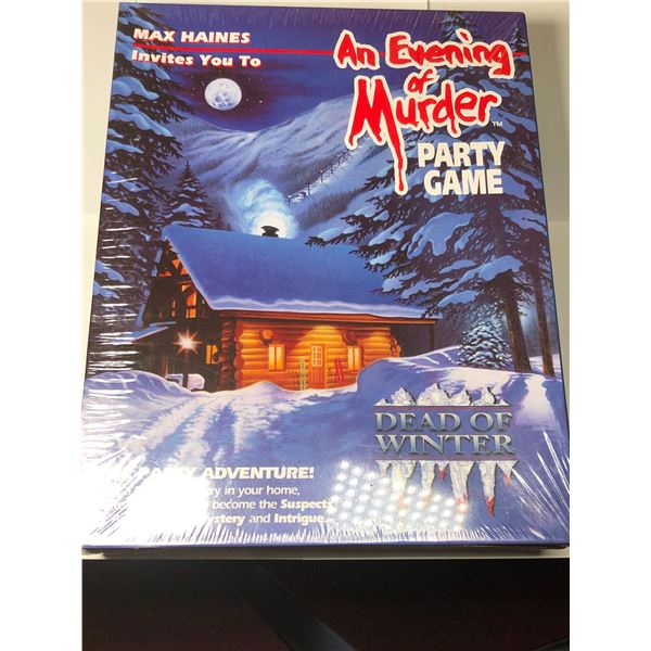 An Evening of Murder Party Game NEW SEALED