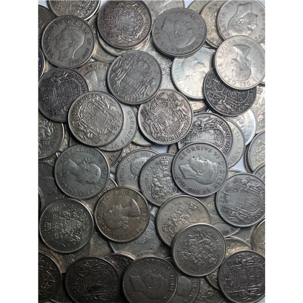 One Roll of Mixed Half Dollars