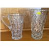 Image 1 : Crystal Vase 10T & Water Pitcher