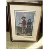 Image 1 : V Green Mezzotinto 1790 - To The Society Of Coffers (Golfers) at Blackheath Engraving 23 x 28