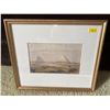 Image 1 : David Roberts Pyramids Of Giza - Modern Art Card Framed - Metropolitan Museum Of Art 13 x 11