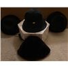 Image 1 : Four Vintage Wool & Fur Women's Hats  size s/m with vintage Hat Box