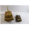 Image 6 : (2) Army Tank Toys