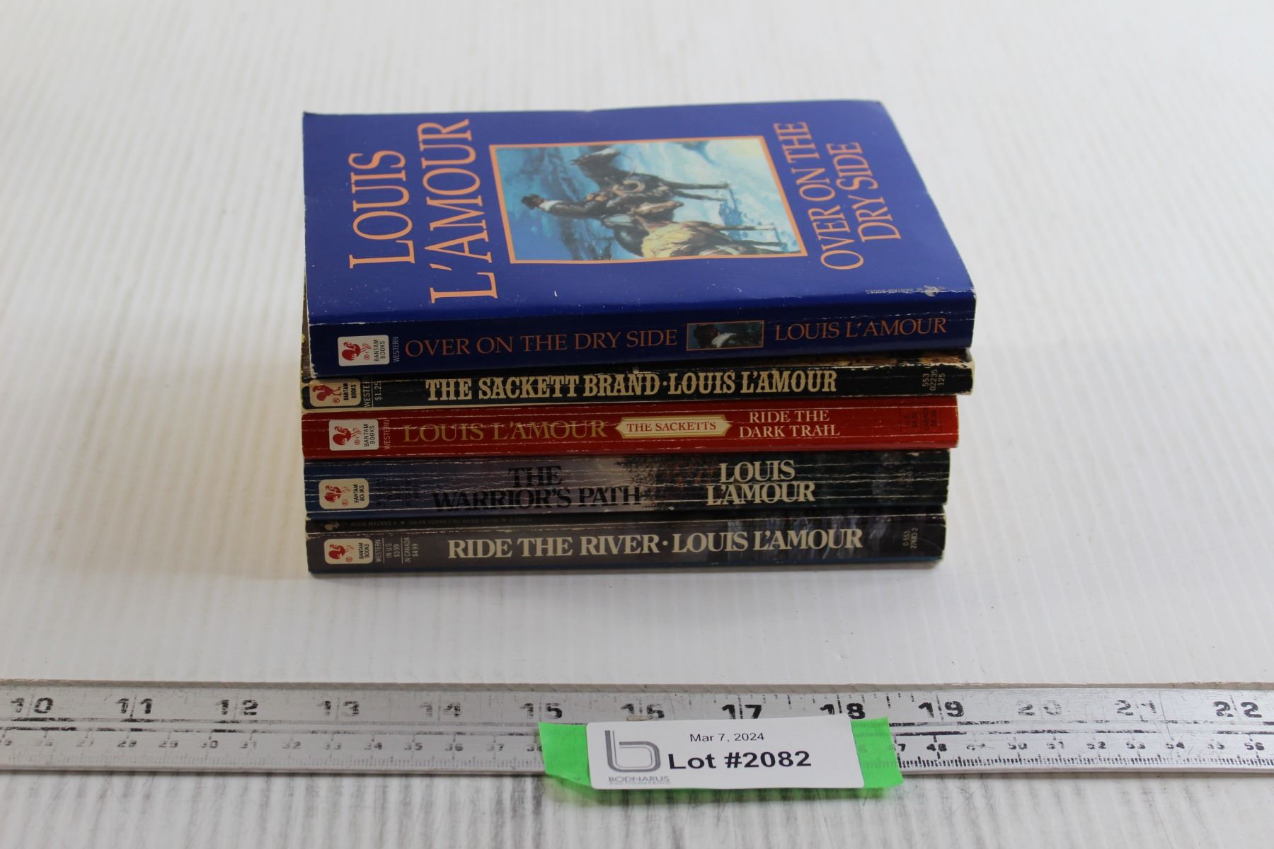 (5) Louis L'Amour Books