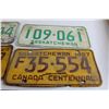 Image 3 : (5) Saskatchewan License Plates - 1965, 1967, 1968