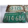 Image 2 : (6) Saskatchewan License Plates - 1966, 1969, 1976