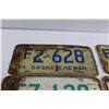 Image 5 : (6) Saskatchewan License Plates - 1966, 1969, 1976