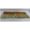 Image 1 : (4) Saskatchewan License Plates - 1967, 1968