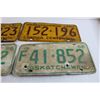 Image 3 : (4) Saskatchewan License Plates - 1967, 1968