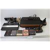 Image 1 : Atari Console w/Controllers (2) Games - Video Computer System W/Controller (games fit into both mach