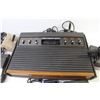 Image 2 : Atari Console w/Controllers (2) Games - Video Computer System W/Controller (games fit into both mach