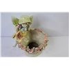 Image 5 : Mozart Bust on Plaque w/Stand - Fairy Plant Pot - Cheri Lane Bird Candle Holder