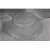 Image 3 : (9) Glass Bowls - (4) Glass Bowl Set w/Chip on Larger Bowl - French Fry Cutter - Spinning Grater/Sli