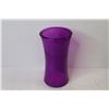 Image 4 : Wicker Waste Basket - Purple Glass Vase - Hamburger Press - Metal Holder