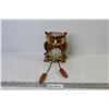 Image 1 : Napco - Wall Owl Clock Vase