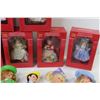 Image 4 : (7) Story Book Doll Ornaments - (6) Small Plastic Dolls