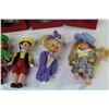 Image 5 : (7) Story Book Doll Ornaments - (6) Small Plastic Dolls