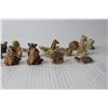 Image 2 : (23)  Red Rose - Wade - Tea Figurines (Some Chipped)