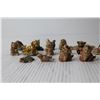 Image 3 : (23)  Red Rose - Wade - Tea Figurines (Some Chipped)