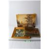 Image 1 : (3) Vintage Pieces of Art