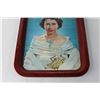 Image 2 : Queen Elizabeth Coronation Metal Serving Tray