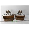 Image 1 : (2) Wall Mounted Planters
