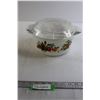 Image 1 : JAJ Lidded Casserole Dish - Has Chip on Lid